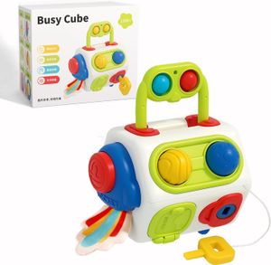 Busy Cube für Kleinkinder 1-3 Jahre alt, Activities Busy Board - Baby Geschenke für 6 bis 18 Monate 1 2 ein Jahr alt Baby Jungen Mädchen