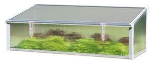 JUWEL Thermo Frühbeet 130x60 cm Hohlkammerplatten UV-beständig transparent