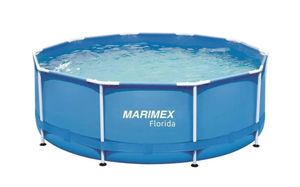 Aufstellpool Framepool Marimex Florida rund Ø 305x91 cm ohne Zubehör blau