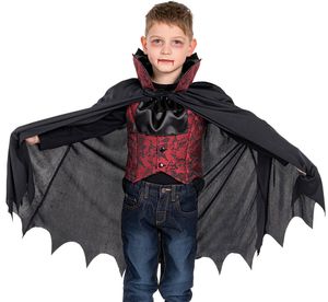Dracula Vampir Set 3-tlg. Kinder Halloween Karneval Fasching Kostüm 104