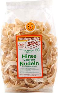 Werz Hirse Vollkorn Nudeln glutenfrei -- 200g