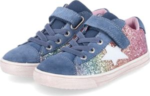 Lurchi Mädchen Low Sneaker SALITA Blau Rauleder & Synthetik Größe: 29