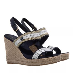 Tommy Hilfiger Buty Golden Webbing Wedge, FW0FW07089DW6