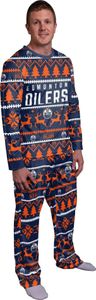 Zimné pyžamo NHL XMAS - Edmonton Oilers - S