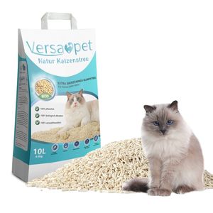 Versapet Tofu Katzenstreu Klumpstreu Cat Litter Staubfrei 1 x 10 Liter