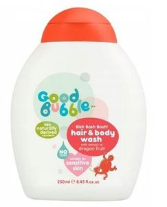 Good Bubble Baby Waschemulsion und Shampoo Drachenfrucht 250ml