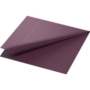 Duni Servietten plum 33x33cm 3lagig 250 Stück