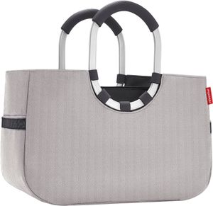 loopshopper Einkaufstasche Handtasche M herringbone grey - mit herausnehmbarer Innentasche - herringbone grey loopshopper Einkaufstasche Handtasche M herringbone grey - mit herausnehmbarer Innentasche - herringbone grey