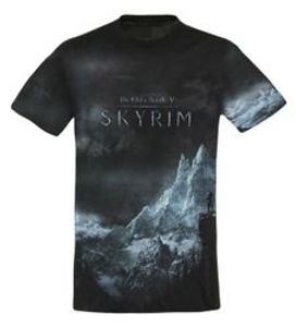 Skyrim - 10 years Landscape - T-Shirt