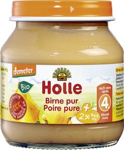 Holle baby food GmbH - Birne pur mit Reis - 125g