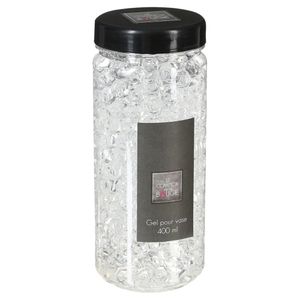 Vodní perly, gelové kuličky do vázy, růžové, 400 ml