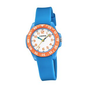 Calypso Kinderuhr Kunststoff blau Calypso Junior Armbanduhr D2UK5829/4