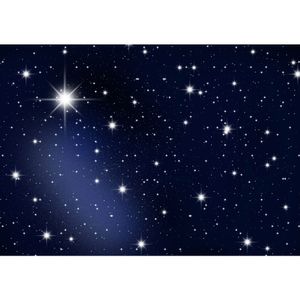 Fototapete A Million Stars Sternenhimmel Tapete Sternenhimmel Stars Sterne Leuchtsterne Nachthimmel blau | no. 28, Größe:350x245 cm, Material:Fototapete Vlies - PREMIUM PLUS