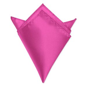 Autiga ® Einstecktuch Kavalierstuch Tuch Taschentuch Polyester Business Hochzeit pink