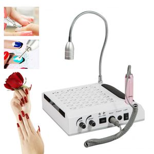 4v1 Nail Dust Collector Nail Art Vacuum Cleaner 80W Manicure Tool Salon Dust Extraction Manicure Machines