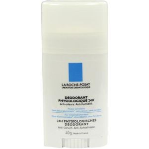 LA ROCHE-POSAY 24h Physiologisches Deodorant Stick, 40 g Stift