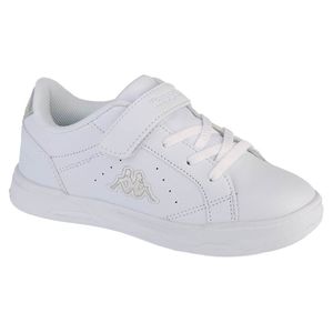 KAPPA Mädchen-Sneaker-Slipper-Kletter Weiß, Farbe:weiß, EU Größe:31