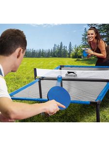 Sport Slazenger Tischtennistisch Spyder Air, blau/schwarz, 240 x 120 cm Tischtenniszubehör Tischtennis