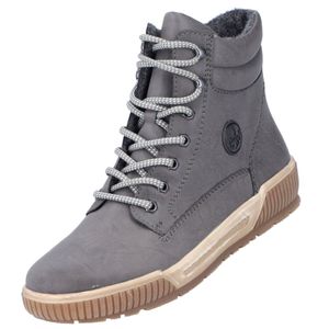 Rieker Damen High-Top Sneaker Grau