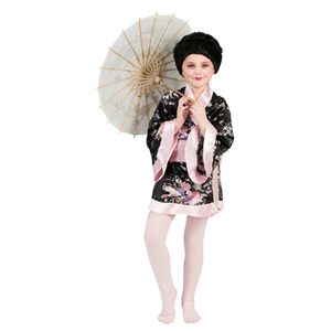 Japaner Kimono Kostüm Kiwi für Kinder, Größe:116