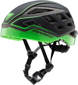 Dynafit Radical Multifunktionshelm Damen und Herren Kletterhelm Skihelm , Farbe:black/DNA green