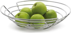 BLOMUS Korb Wires L verchromt 11cm Ø35cm inox