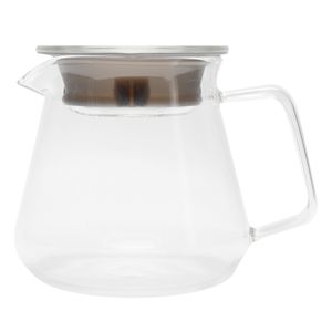 Jimdary Kaffeemaschine aus Glas, transparenter Kaffeekocher aus Glas, wrmeisolierend für die Küchentheke von Office Home Bar(500ML)