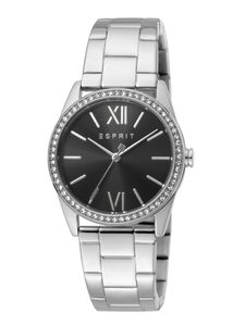 Esprit Damen Armbanduhr  Clara 32 mm Zirkonia-Kristalle auf Gehäuse Armband Stainless Steel ES1L219M0055