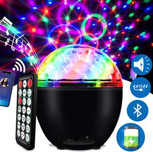 LED Disco Licht Discokugel Licht-Effekt Magic Ball DJ Party Discolampe Kugel 16 Farbe Modi