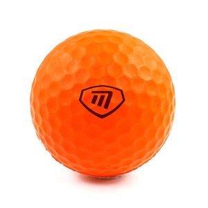 Masters - "Lite Flite"  Schaumstoff Übungs-Golfbälle  6er-Pack RD1081 (Einheitsgröße) (Orange)
