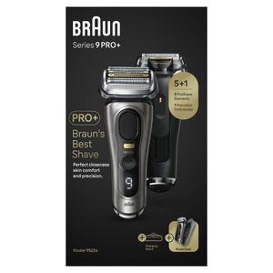 Braun Series 9 Pro+ 9525s Wet & Dry Foil Trimmer Metallic