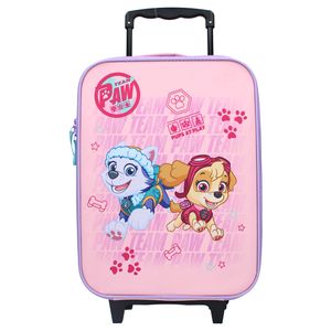 Paw Patrol Trolley Koffer 12 L Mädchen Pink Handgepäck Kinder Kinderkoffer Reisekoffer Spielzeug Kindertrolley Innenmaße: 40 x 30 x 10 cm