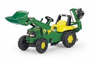 Rolly Toys rollyJunior Pedal Tractor John DEERE + Bucket + Tur