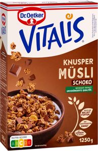 Dr. Oetker Vitalis Knuspermüsli Schoko 1,25kg