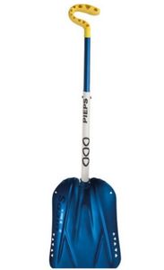 Pieps Shovel C Alu Teleskop Lawinenschaufel Schaufel für Skitouren, Variante:Shovel C 660 blau/weiß