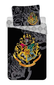 Harry Potter Wende Bettwäsche Hogwarts Kopfkissen Bettdecke 140x200 cm