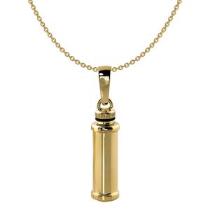 Acalee 40-4001 Mini-Urne Kapsel 375 Gold + Halskette, 50 cm