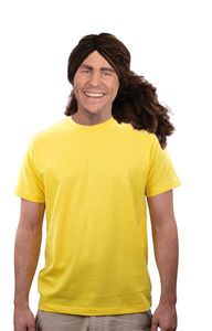 Mottoland Faschingskostüm Reggae Perücke Herren, Größe STD, Farbe original