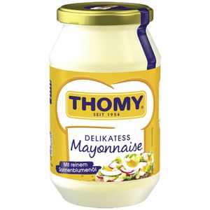 Thomy Delikatess Mayonnaise cremig würzig im Geschmack 250ml