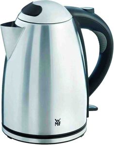 WMF Stelio Wasserkocher Edelstahl 1,7l, elektrischer Wasserkocher mit Kalkfilter, 2400 W, Wasserstandanzeige beleuchtet, edelstahl matt