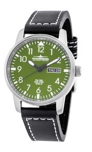 Thunderbirds EvoPro Fliegeruhr TB1068-06 Lederband 40 mm