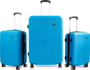 Aga Travel Sada cestovních kufrů MR4651 Světle modrá