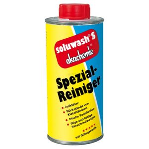 soluwash S Spezial Reiniger - Etikettenentferner - 250ml