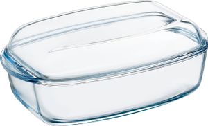 Pekáč varné sklo s pokrievkou Pyrex 38x22 cm