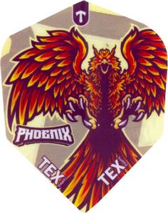 Dart Flights im Phoenix-Design – Ideal für präzise Würfe und hohe Kontrolle