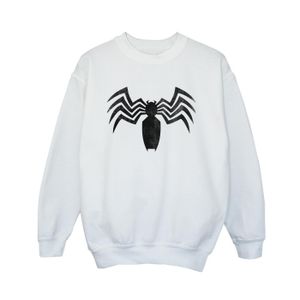 Marvel - "Venom Spider Logo Emblem" mikina pro chlapce BI29799 (104) (Bílá)