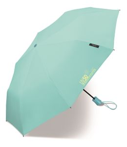 Happy Rain Mini AC UV50 Protect Automatik Taschenschirm Aqua