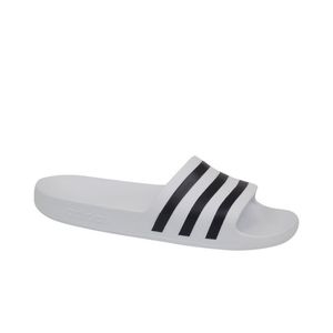 adidas Unisex Adilette Aqua Badeschuhe Badelatsche Weiss Schwarz F35539, Größe:UK 5 - EUR 38