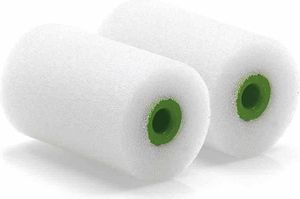 Wałek lakierniczy superfine 5,5 cm zestaw 2 Ø 35 mm, łuk prosty