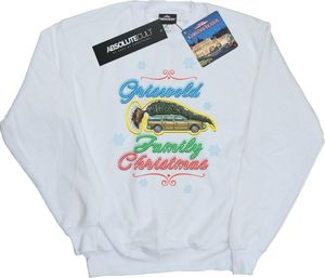 National Lampoon's Christmas Vacation - mikina "Griswold Family" pre mužov BI2077 (L) (biela)